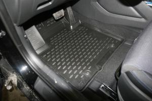 Коврик салона HYUNDAI Tucson (15-) 3D полиуретан черный (4 предм.) ELEMENT