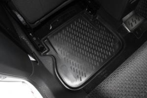 Коврик салона VOLKSWAGEN Caddy (15-) полиуретан черный (4 предм.) ELEMENT