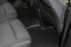 Коврик салона FORD S-MAX (06-), (FN) полиуретан черный (4 предм.) ELEMENT