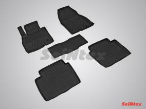 Коврик салона MAZDA 6 (12-) резина высокий борт (5 предм.) SEINTEX