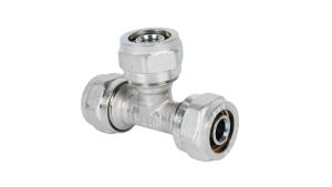 Тройник обжимной 16 10/120шт VALTEC