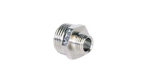 Ниппель-переходник с 1/2 на 1/4 никель VALTEC