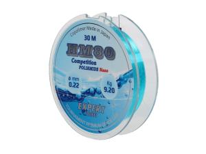 Леска 30м HM-80 0.22мм 9.20кг голубая