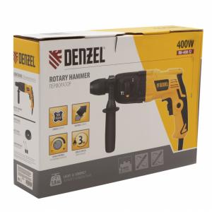 Перфоратор 400Вт 1.2Дж SDS-plus RH-400-12, 2 режима DENZEL