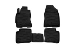 Коврик салона TOYOTA Prius (03-09) полиуретан черный (4 предм.) ELEMENT