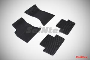 Коврик салона AUDI A4 (B8) (07-15) резина, сетка (4 предм.) SEINTEX