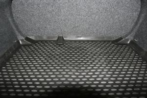Коврик багажника VW Jetta, с карманами (11-15) (15-) сед., полиуретан черный ELEMENT