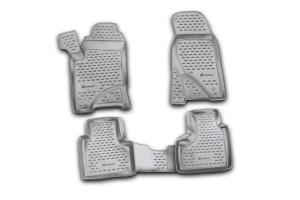 Коврик салона CHEVROLET Niva (09-) полиуретан черный (4 предм.) ELEMENT