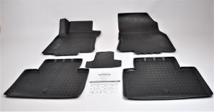 Коврик салона Nissan X-Trail III (T32) 2014- полиуретан (5 предм.) COMFORT