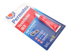Фиксатор резьбы сильной фиксации красный 6г PERMATEX