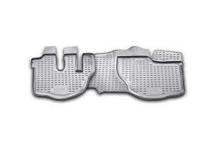 Коврик салона ISUZU NQR 71 (05-) передний полиуретан черный (2 предм.) ELEMENT
