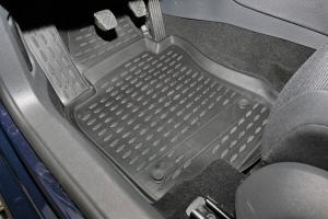Коврик салона VW Golf V (03-09) полиуретан черный (4 предм.) ELEMENT