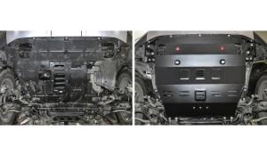 Защита картера и КПП GEELY Atlas (18-) сталь 1.8мм АВТОБРОНЯ