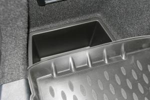 Коврик багажника BMW X1 (09-15), полиуретан черный ELEMENT