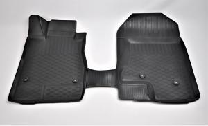 Коврик салона Haval H6 2013-, H6 Coupe 2017-  полиуретан передние (2 предм.) COMFORT