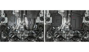 Защита HAVAL F7 (19-),F7x (19-) бака топливного сталь 1.5мм АВТОБРОНЯ
