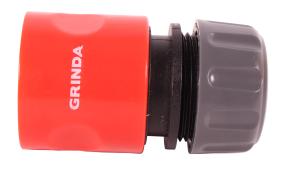 Соединитель 1/2 пластик GRINDA