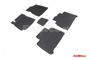 Коврик салона GEELY Emgrand X7 (19-) резина высокий борт (5 предм.) SEINTEX