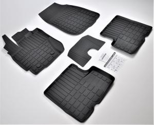 Коврик салона Renault Duster 2015- 2WD/4WD резина (5 предм.) COMFORT
