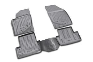 Коврик салона VOLVO S60 (01-09) полиуретан черный (4 предм.) ELEMENT