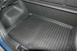 Коврик багажника KIA Cee'd (06-) 2012, хб., полиуретан черный ELEMENT
