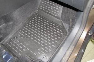 Коврик салона SKODA Yeti (09-) полиуретан черный (4 предм.) ELEMENT