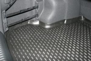 Коврик багажника KIA Rio (11-14) (14-) сед., полиуретан черный ELEMENT