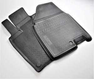 Коврик салона Nissan Qashqai J10E 2006-2013 полиуретан передние (2 предм.) COMFORT