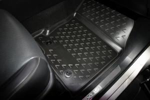 Коврик салона LEXUS NX (14-) полиуретан черный (4 предм.) ELEMENT