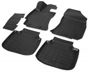 Коврик салона Subaru Outback V универсал (14-18) (17-), полиуретан (5 предм.) RIVAL