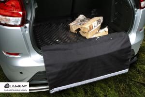 Коврик багажника TOYOTA Fielder (E140) (06-12) ун., полиуретан черный ELEMENT