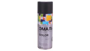 Эмаль черный матовый 4 Color аэрозоль ЛАКРА