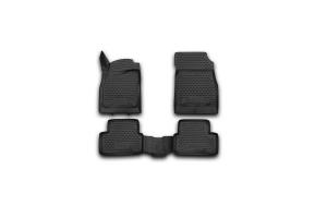 Коврик салона CHEVROLET Cruze (09-15) 3D полиуретан черный (4 предм.) ELEMENT