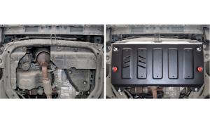 Защита картера и КПП CHANGAN Eado (13-) сталь 1.8мм АВТОБРОНЯ