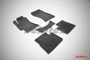 Коврик салона SUBARU Impreza (07-11) резина, сетка (5 предм.) SEINTEX