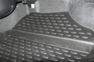 Коврик салона KIA Rio (11-14) (14-) полиуретан черный (4 предм.) ELEMENT