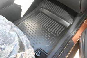 Коврик салона HYUNDAI Creta (16-) полиуретан черный (4 предм.) ELEMENT