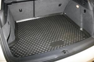 Коврик багажника AUDI Q3 (11-) кросс., полиуретан черный ELEMENT