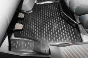Коврик салона MERCEDES Sprinter (06-13) передний полиуретан черный (2 предм.) ELEMENT