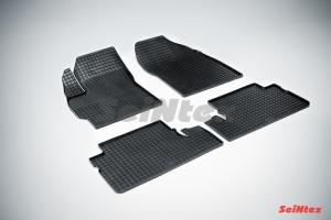 Коврик салона TOYOTA Auris (07-12) резина, сетка (4 предм.) SEINTEX