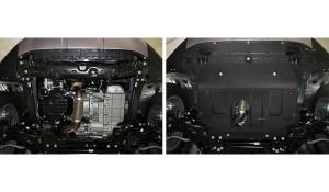 Защита картера и КПП GEELY Atlas (18-) сталь 1.8мм АВТОБРОНЯ