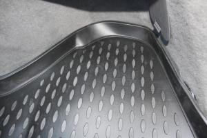 Коврик багажника TOYOTA Prius (04-10) хб., полиуретан черный ELEMENT