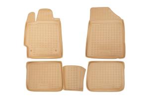 Коврик салона TOYOTA Camry (06-11) полиуретан бежевый (4 предм.) ELEMENT