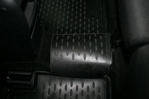 Коврик салона MERCEDES B-Class T245 (05-) полиуретан черный (4 предм.) ELEMENT