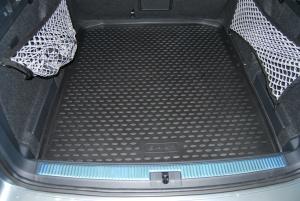 Коврик багажника SKODA Superb (15-) ун./лб., полиуретан черный ELEMENT