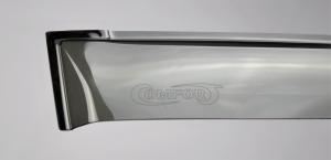 Дефлектор двери Toyota Rav4 2005- листовой ПММА, 4шт. COMFORT