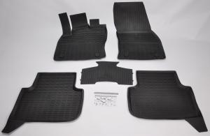 Коврик салона Volkswagen Tiguan II AD1, BT1 2016- АКПП резина (5 предм.) COMFORT