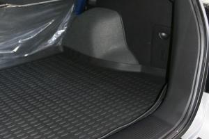 Коврик багажника KIA Sorento (03-) кросс., полиуретан черный ELEMENT