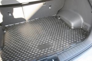 Коврик багажника HYUNDAI Tucson (III) (15-18) (18-) внед., полиуретан черный ELEMENT