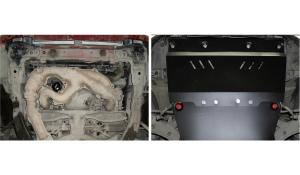 Защита картера SUBARU Forester II (02-08) сталь 1.8мм АВТОБРОНЯ